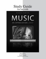 Study Guide for use with Music: An Appreciation, Brief 0077438876 Book Cover