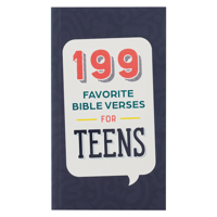 199 Favorite Bible Verses for Teens Softcover 1639522549 Book Cover