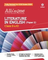 All In One Class 9th and 10th Literature in English (Paper 2) for ICSE Exam 2024 9388129431 Book Cover