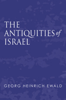 The Antiquities of Israel; 102215446X Book Cover