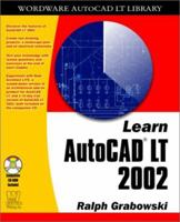 Learn AutoCAD LT 2002 (With CD-ROM) 1556229070 Book Cover