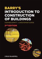 Barry's Introduction to Construction of Buildings 1118977165 Book Cover