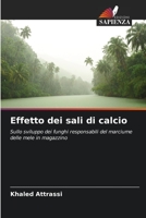 Effetto dei sali di calcio: Sullo sviluppo dei funghi responsabili del marciume delle mele in magazzino 6205906937 Book Cover