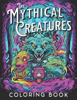 The Mythical Creatures Coloring: Mystical Animals Color Pages for Adults B0CNZ1RBHN Book Cover