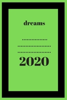 dreams: live your dream Paperback (Composition Book, Journal) (6 x 9 ) 150 pages 1654639117 Book Cover