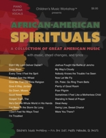 African-American Spirituals: A Collection of Great American Music B08BDT95HD Book Cover