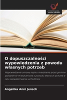O dopuszczalnosci wypowiedzenia z powodu wlasnych potrzeb (Polish Edition) 6209947417 Book Cover