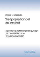 Wertpapierhandel Im Internet 3828883168 Book Cover