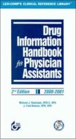 Drug Information Handbook for Physician Assistants, 2000-2001 1930598319 Book Cover