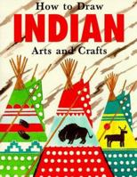 How to Draw Indian Arts and Crafts 0816715157 Book Cover