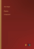 Poems: in large print 3368301284 Book Cover