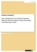 Euro Adoption by Accession Countries - Macroeconomic Aspects of the Economic and Monetary Union 3638681130 Book Cover