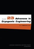 Advances in Cryogenic Engineering, Volume 23: 1976 1461340411 Book Cover