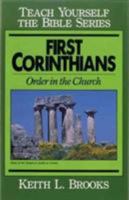 First Corinthians Study Guide: Order in the Church (Teach Yourself The Bible Series-Brooks) 0802426492 Book Cover