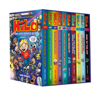 Hilo: The Epic Boxed Set (Books 1-10): (A Graphic Novel Boxed Set) B0DTPDN4VJ Book Cover