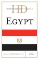 Historical Dictionary of Egypt (African Historical Dictionaries) 0810861895 Book Cover