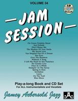Vol. 34, Jam Session (Book & CD Set) (Play- a-Long) 1562241923 Book Cover