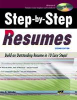 Step-by-Step Resumes: Build an Outstanding Resume in 10 Easy Steps 1593572972 Book Cover