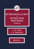 Hydrometallurgy in Extraction Processes, Volume II 036745078X Book Cover