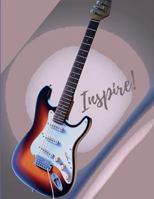 Inspire: Guitar Tabs Book with 100 Pages and a Glossy Cover 1719975426 Book Cover