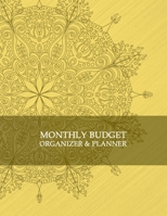 Monthly Budget Organizer & Planner: Expense Tracker Notebook - Undated Monthly Budget Planner | perfect for home, office or business. 1710938145 Book Cover