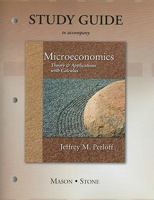 Study Guide for Microeconomics: Theory and Applications with Calculus 0321412346 Book Cover