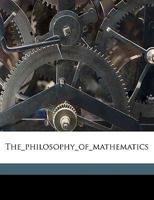 The Philosophy of Mathematics 114951177X Book Cover