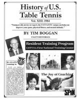 History of U.S. Table Tennis Volume 13 1495972666 Book Cover