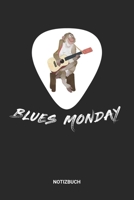 Notizbuch: A5 Notizheft mit punktierten Linien f�r Gitarre Freunde. Ideales Affe Primat Band Journal oder Notizbuch. Perfektes Tagebuch oder Taschenbuch als Geschenk f�r alle Gitarristen und Gitarrens 1699218579 Book Cover