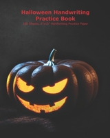 Halloween Handwriting Practice Book: 8x10 in. Handwriting Helper 1692318144 Book Cover