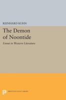 The Demon of Noontide: Ennui in Western Literature 0691063117 Book Cover