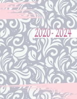 2020 - 2024: 5 jahres kalender 2020 * Wochenplaner * Taschenkalender * Terminkalender von Januar 2020 bis Dezember 2024 (German Edition) 1698556721 Book Cover