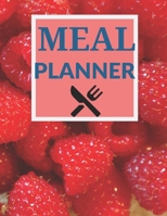 Meal Planner : Plan Your Diet/Perfect Gift / Notebook / Journal/Track and Plan Your Meals Weekly (55 Week Food Planner / Diary / Log / Journal / Calendar) 1676039864 Book Cover