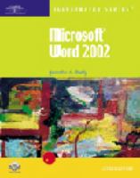 Microsoft Word 2002 - Illustrated Introductory 0619045256 Book Cover