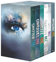 Shatter Me Series 6-Book Box Set: Shatter Me, Unravel Me, Ignite Me, Restore Me, Defy Me, Imagine Me 0063111357 Book Cover