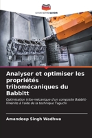 Analyser et optimiser les propriétés tribomécaniques du Babbitt 6206979903 Book Cover