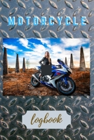 Motorcycle Logbook: Motorcycle Accessories For Men, Father Gift Book, Travel Bike Log (Dad Gifts) 1656107279 Book Cover