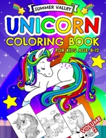 Unicorn Coloring Book for Kids Age 8-12: More Than 25 Gorgeous Unicorn Illustrations for Girls! B08N3JM5V3 Book Cover