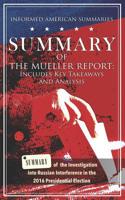Summary of The Mueller Report: Includes Key Takeaways & Analysis 1096333600 Book Cover
