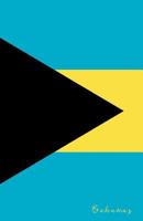 Bahamas: Flag Notebook, Travel Journal to write in, College Ruled Journey Diary 179750553X Book Cover