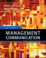 Management Communication: Principles and Practice 0072883561 Book Cover