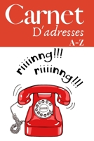Carnet d'Adresses: R�pertoire T�l�phonique Alphab�tique Cahier Petit Format 15,24x22,86cm 151 Pages � Remplir avec Sommaire Cahier de notes lign� 1711807966 Book Cover