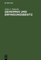 Geheimnis und Erfindungsbesitz 3112690656 Book Cover