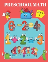 Preschool Math: Addition & Substraction, School Zone, Math Activities for 3-7 years old and Kindergarten prep. 191510419X Book Cover