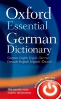 Oxford essential German dictionary: German-English, English-German/Deutsch-Englisch, Englisch-Deutsch B00I6EGTK2 Book Cover