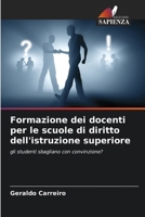 Formazione dei docenti per le scuole di diritto dell'istruzione superiore (Italian Edition) 620754594X Book Cover