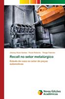 Recall no setor metalúrgico 6202191414 Book Cover