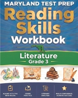 MARYLAND TEST PREP Reading Skills Workbook Literature Grade 3: Preparation for the MCAP English Language Arts Assessments B0849VDT49 Book Cover