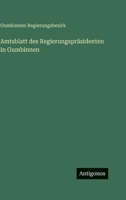 Amtsblatt des Regierungspräsidenten in Gumbinnen (German Edition) 3563687846 Book Cover