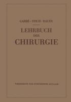 Lehrbuch Der Chirurgie 3662356740 Book Cover